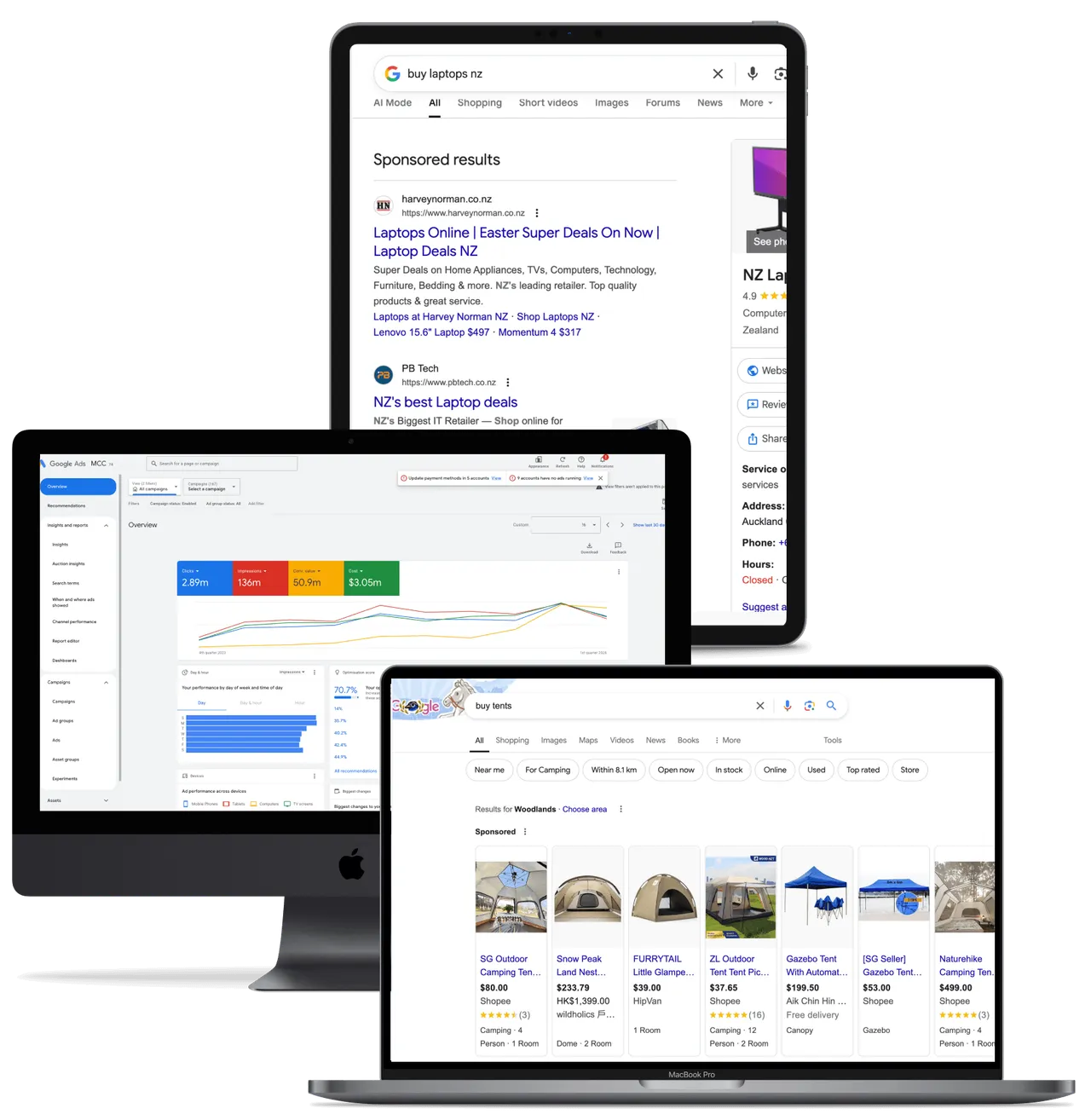 Google Shopping services